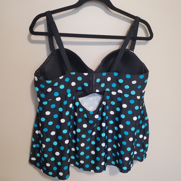 Balconette Underwire Tankini Top - Picture 4 of 7